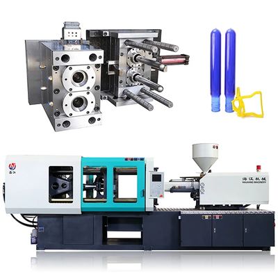 Düsenkraft 2-4 Tonnen PET-Vorformspritzgießmaschine 100-300 Tonnen Spannkraft